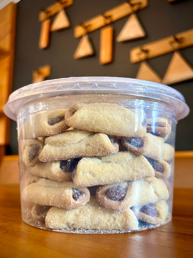 Rosquinha de Nata com Goiabada - Biscoito Beliscão / Gravatinha