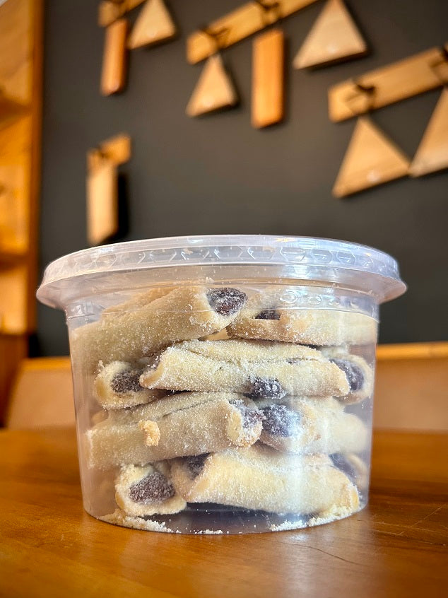 Rosquinha de Nata com Goiabada - Biscoito Beliscão / Gravatinha