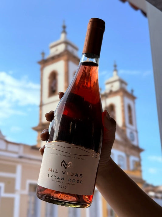 Vinho Mil Vidas Syrah - Rosé